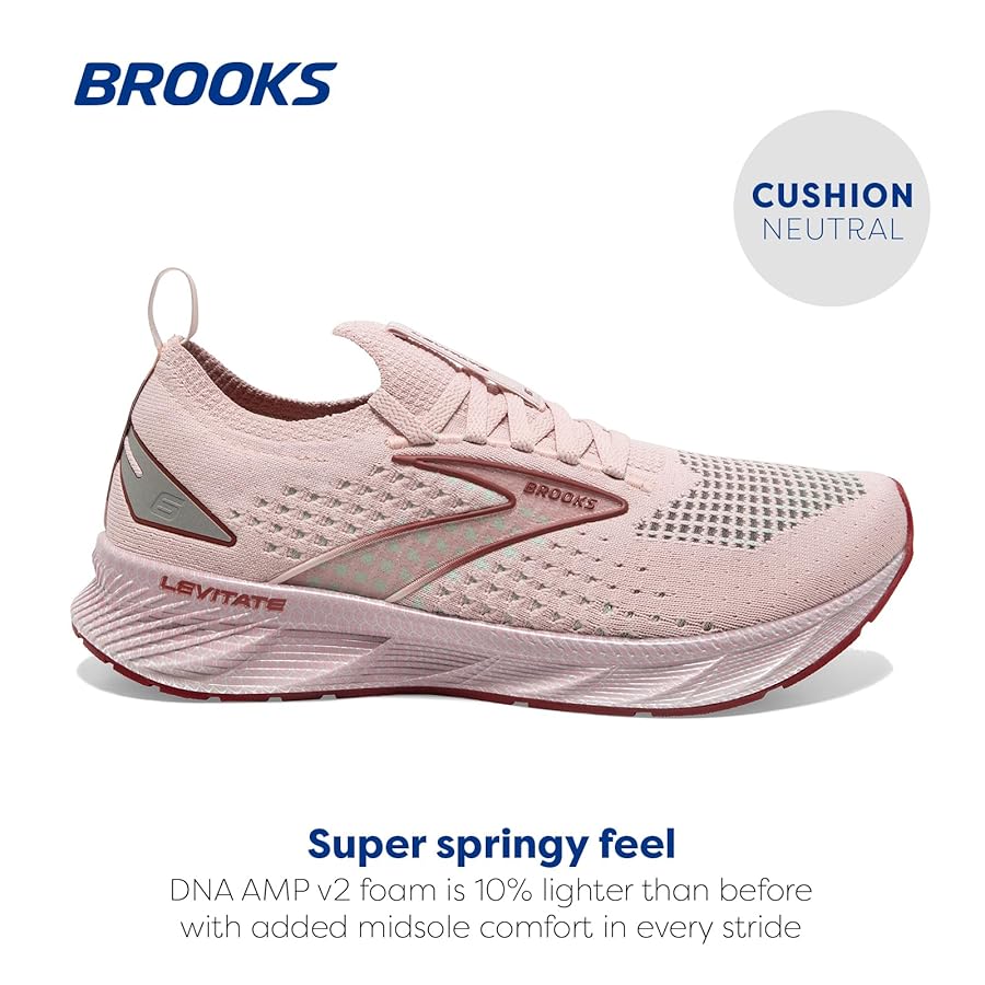 Amazon.com | Brooks Women's Levitate Stealthfit 6 Neutral